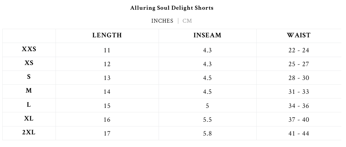 Black Delight Unisex Shorts