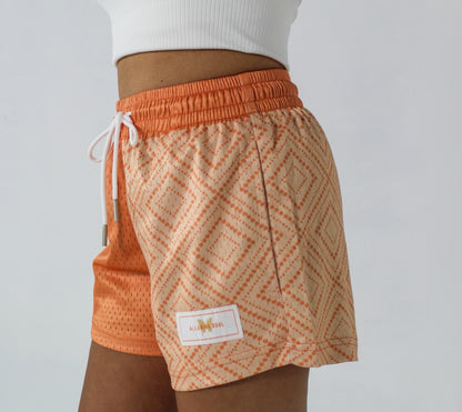 Orange Delight Unisex Shorts