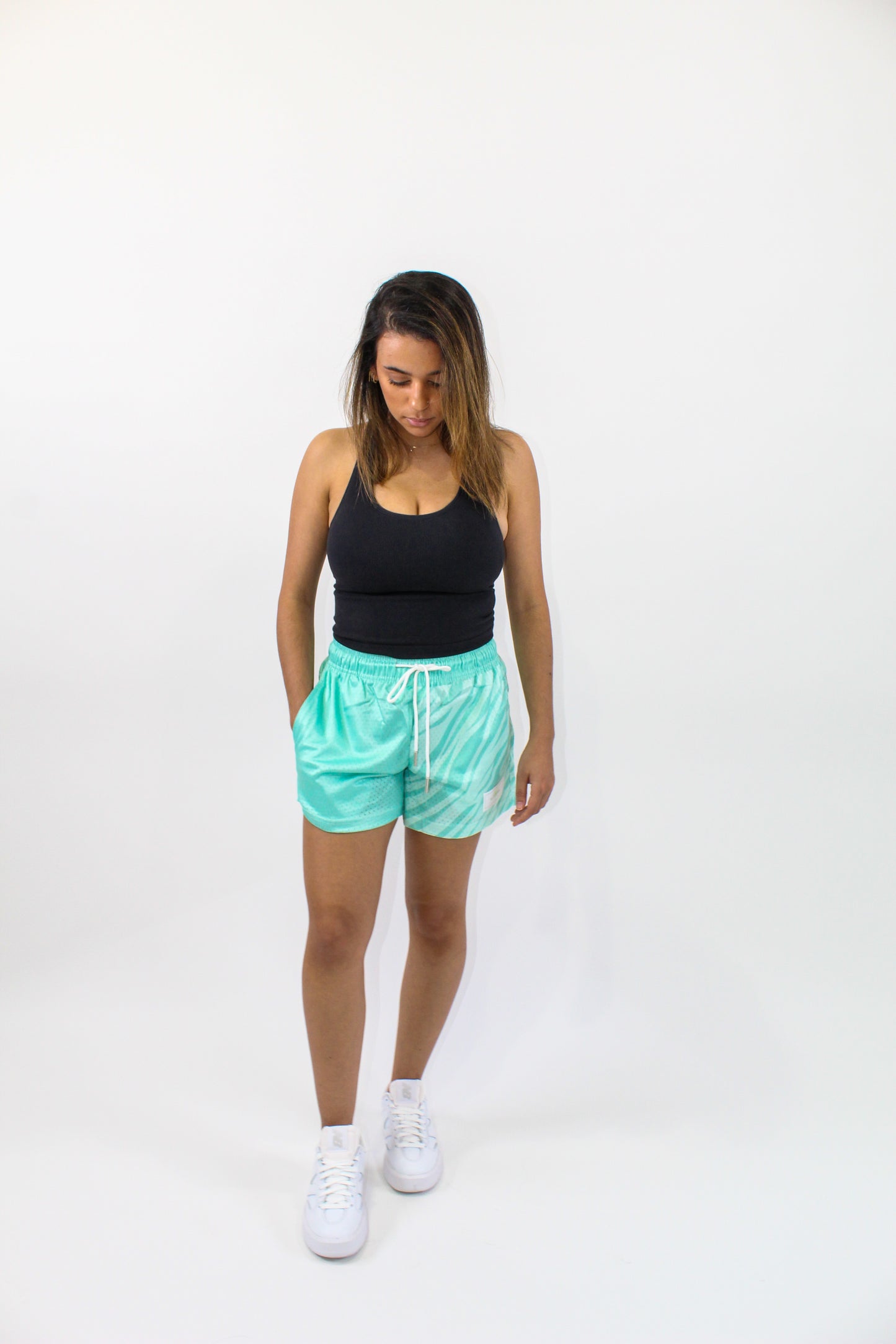 Mint Spring Unisex Shorts