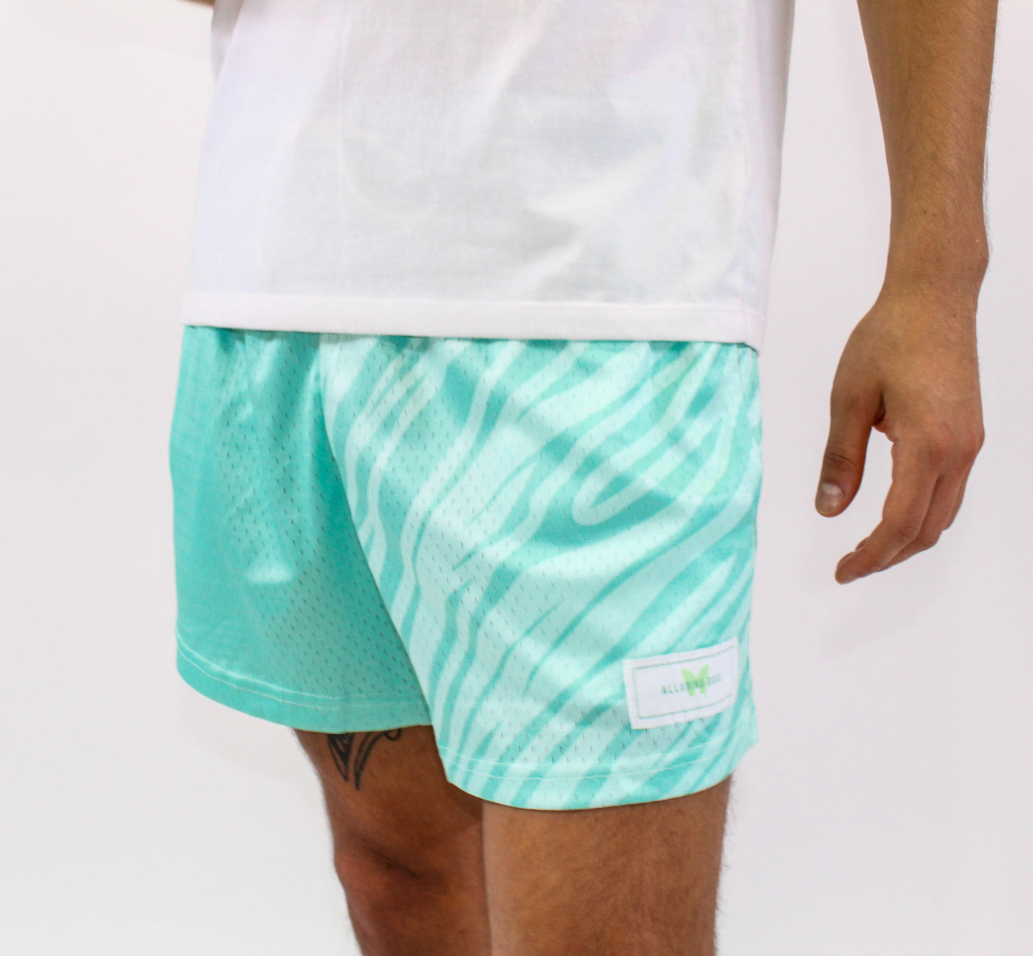 Mint Spring Unisex Shorts